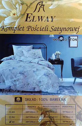 Комплект постільної білизни Elway "Євро" 5064, фото 3