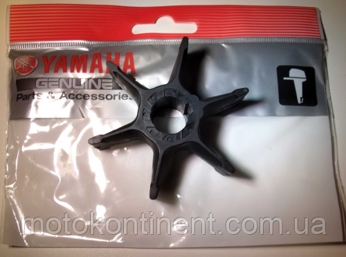 6F5-44352-00 Крильчатка охолодження 16x71.5x21.5 Yamaha 40G/40J/ 40Q/E40/K40, фото 1