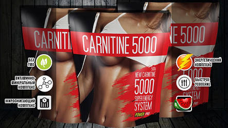 L-карнітин Power Pro Carnitine 5000 500 г смак Кавун, фото 3