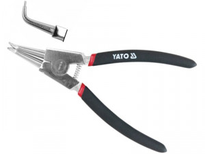 Знімач стопорних кілець YATO загнутий (розтискання) 200 мм
