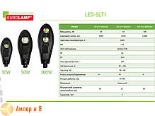 Світлодіодний світильник вуличний класичний COB 30 W 3300 LM 6000 K EUROLAMP LED, фото 5