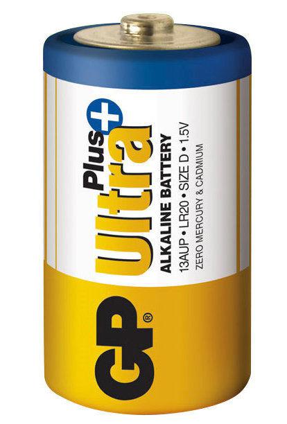 Батарейка GP 1шт 13AUP-U2 лужна LR20, D, фото 1