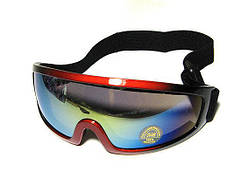 Маска гірськолижна професійна Nice Face червона