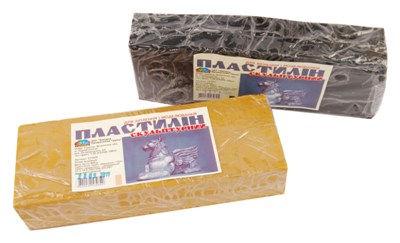 Пластилін скульптурний ГАММА НОВ Чорний 400 г