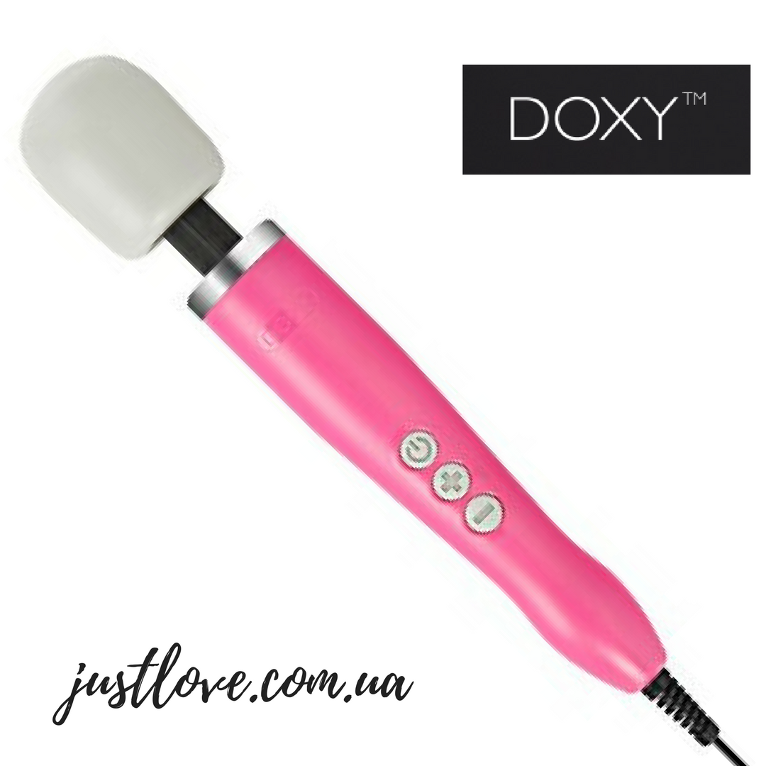 Wand вібромасажер DOXY Massager Pink, фото 1