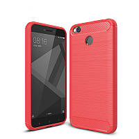 Чохол силіконовий TPU на Xiaomi Redmi Note 5A Pro / Redmi Note 5A Prime Красный