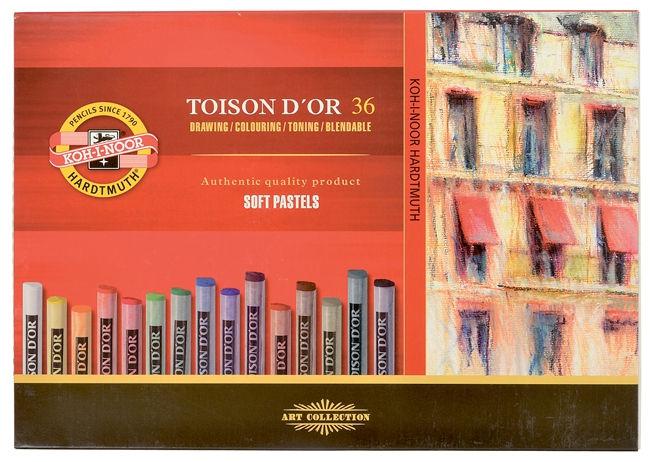 Пастель суха KOH-I-NOOR Toison Dor набір 36шт. 8515