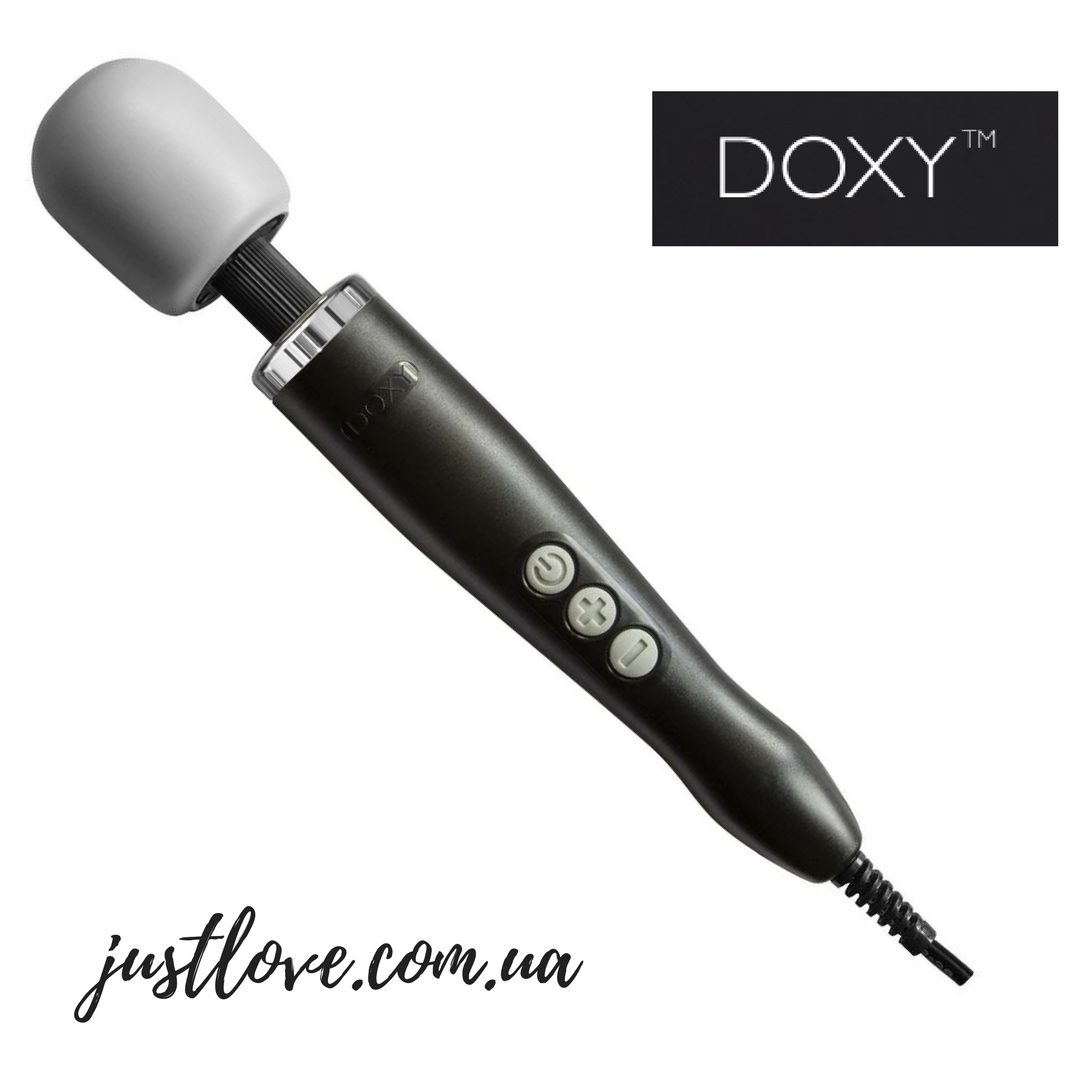 Ванд вібромасажер DOXY Massager Black, фото 1