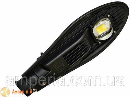 Світлодіодний світильник вуличний класичний COB 50 W 5500 LM 6000 K EUROLAMP LED, фото 2