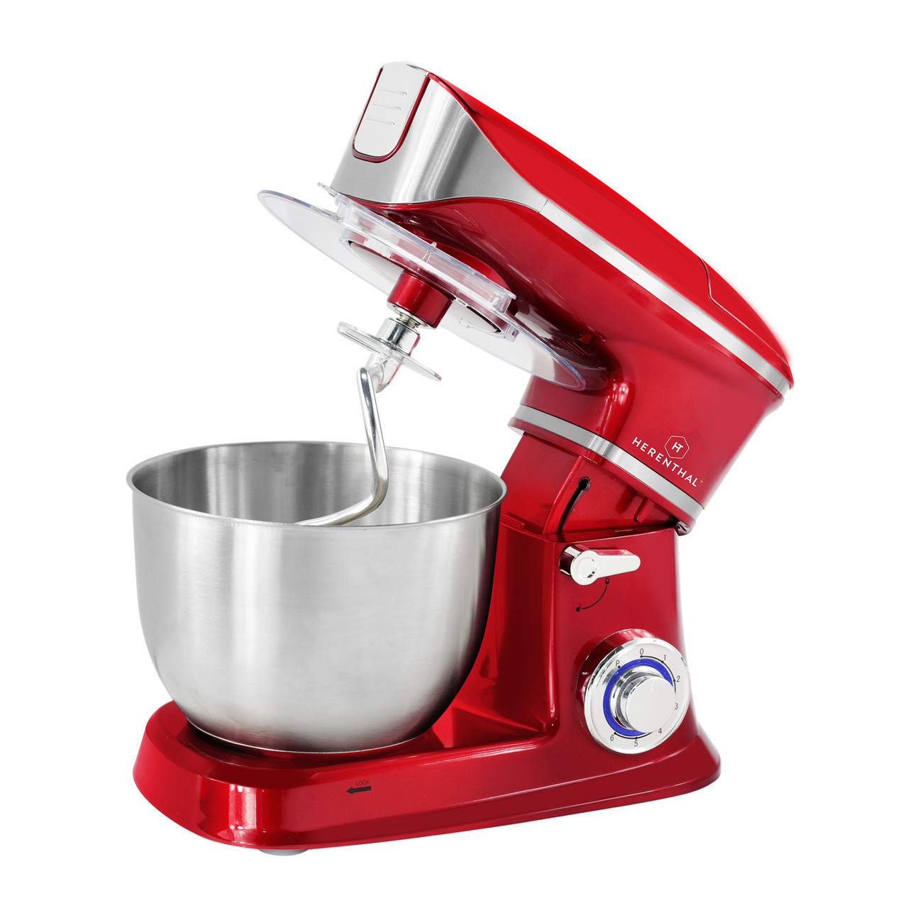 Кухонний комбайн тістоміс Herenthal HT-PKM1900,7 RED, фото 1
