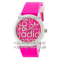 Часы Adidas Silicone 42mm Pink/White. Реплика