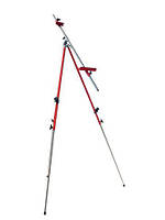 Мольберт-тринога D.K. Art-Craft 92*92*203см, h полотна до 78см, с сумкой (червоний)15131