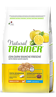 Корм Trainer (Трейнер) NATURAL Adult Light Mini для дорослих собак дрібних порід з надмірною вагою, 7 кг
