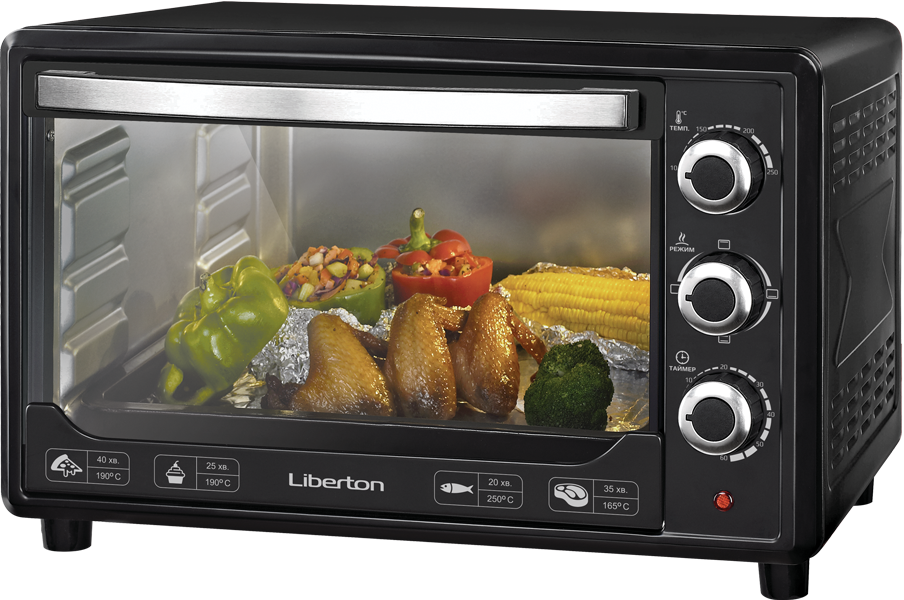 Електродуховка Liberton LEO-380 Black