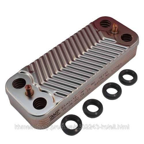 Теплообмінник Immergas 12 пластин Mini 24 3Е, Major 24 4E, Mythos 24 2E