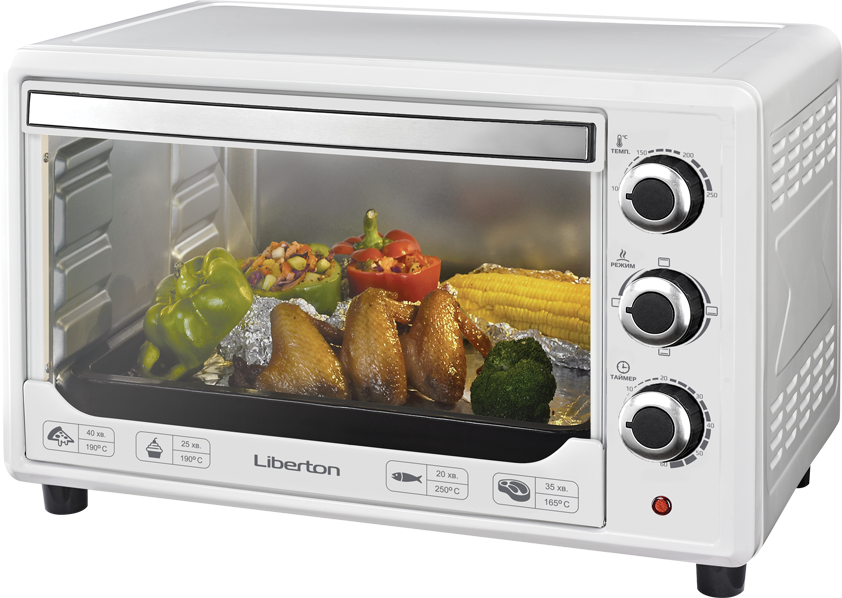 Електродуховка Liberton LEO-380 White