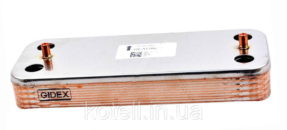 Вторинний теплообмінник на газовий котел Protherm Lynx 11/24/28 BA, Jaguar 11/24 JTV, фото 1