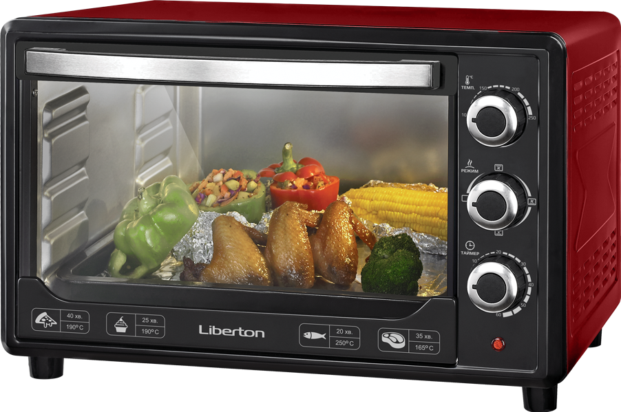 Електродуховка Liberton LEO-480 Red