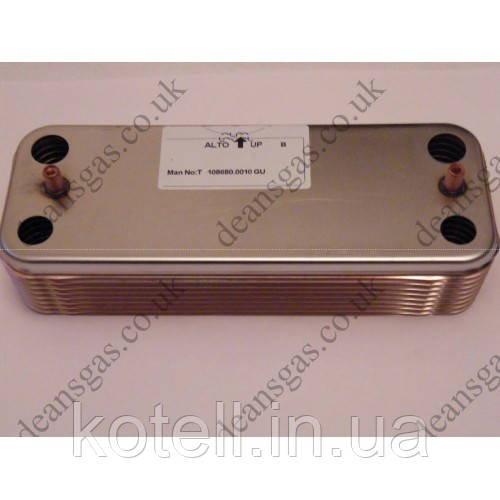 Теплообмінник вторинний 30 кВт для газового котла Ariston Microgenus 998483 16 пластин