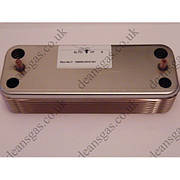 Теплообмінник вторинний 30 кВт для газового котла Ariston Microgenus 998483 16 пластин