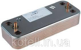 Теплообмінник вторинний для газового котла Nobel 995945 17b1901226, фото 2