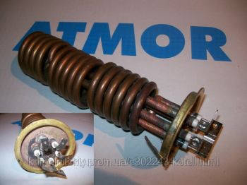 ТЕН 12 квт. для проточного водонагрівача Atmor (роз'єм)