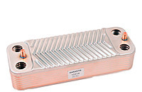 Вторинний теплообмінник на газовий котел Saunier Duval ISOFAST 14 пластин (S10248)