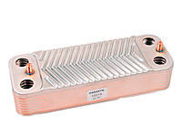 Вторинний теплообмінник на газовий котел Saunier Duval ISOFAST 14 пластин (S10248), фото 1