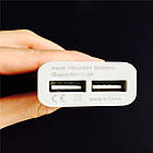Зарядний пристрій на 2 USB порту 5V / 2A, фото 3