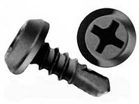 Саморіз для гіпсокартону зі свердлом 3,8х11 фосфатований (упаковка 1000 шт.)