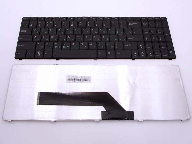 Клавіатура для ноутбука ASUS K50, K70, K50IJ, K50ID, K60, K61, K70, K50C (old), фото 2