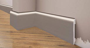 Плінтус з дюрополімер Елегант LPC - 11 Шампань Браш (бронза) (2м. п.)