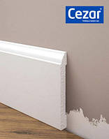 Плінтус під фарбування з дюрополімеру Елегант LPC — 15 (2 м.п.) 81х11мм