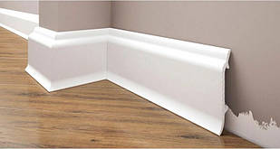 Плінтус під фарбування з дюрополімеру Елегант LPC — 16.44 м.п.)