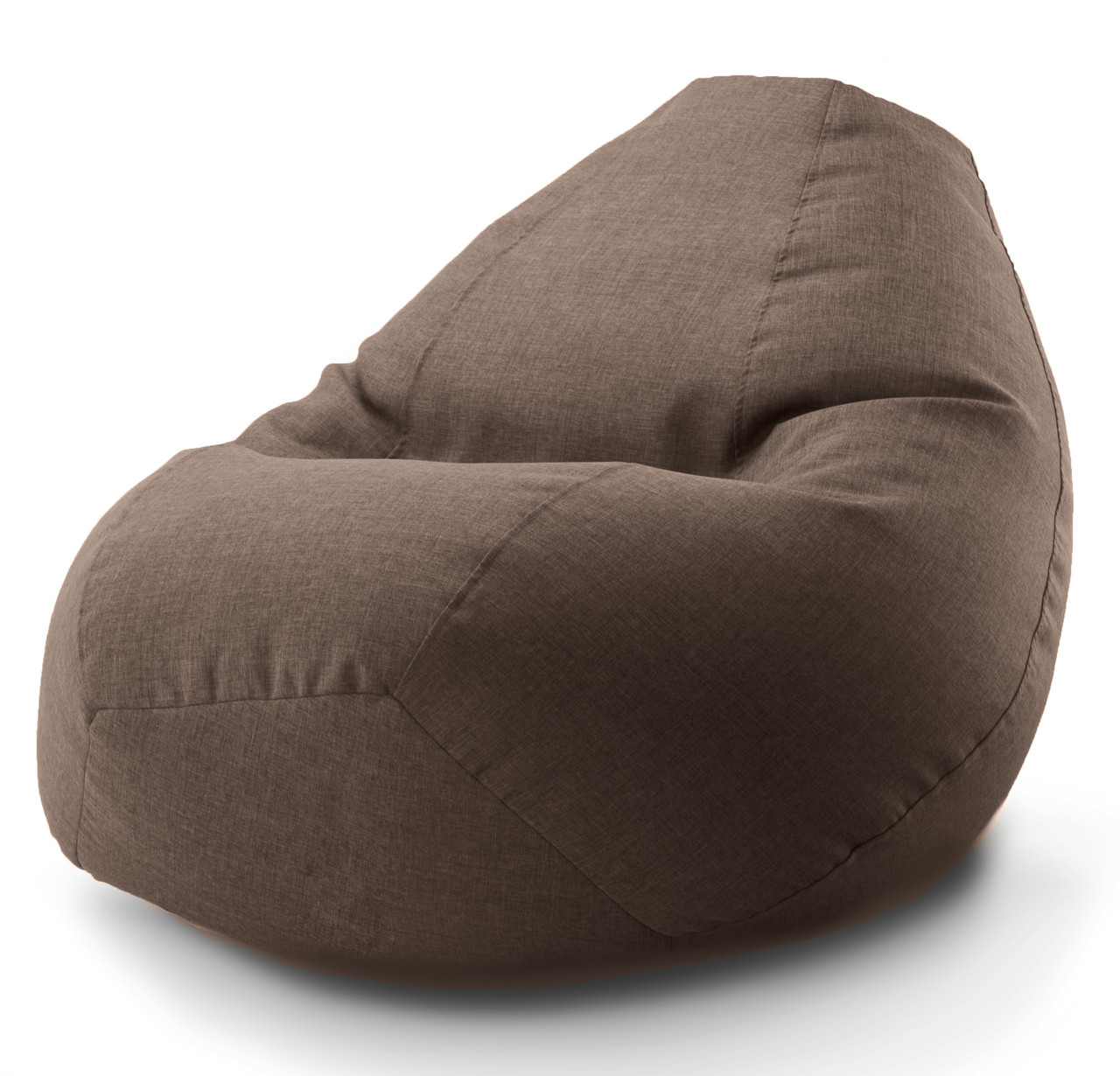 Овальне крісло - мішок груша Мікро-рогожка 85*105 см, фото 1