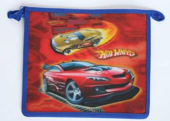 Папка для зошитів А5+ пластик, з росшир, молнія зверху 2603/ZY-2208, фото 1