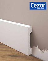 Плінтус під фарбування з дюрополімеру Елегант LPC — 23 (2 м.п.) 68.4х15.3мм