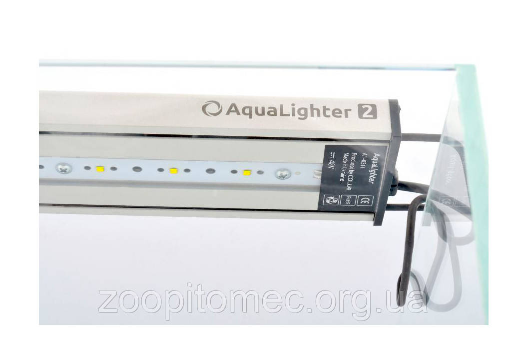 AquaLighter 2 (90 см, срібло) - LED світильник для прісноводних акваріумів довжиною 88-110 см, фото 1