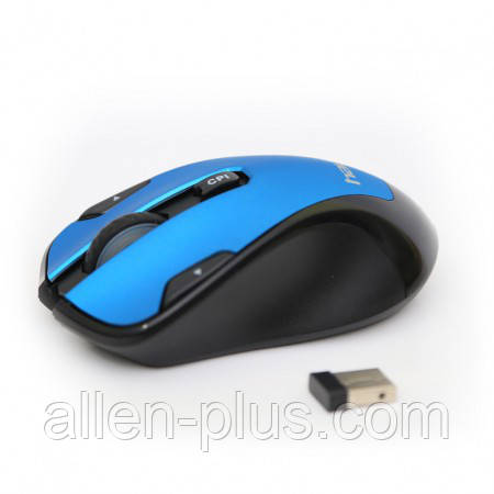 Миша бездротова HAVIT HV-M924GT (1000-1600 DPI) Wireless USB, black/blue