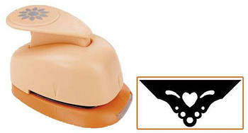 Дирокол фігурний кутовий Heyda 2,5см Серце 203687572