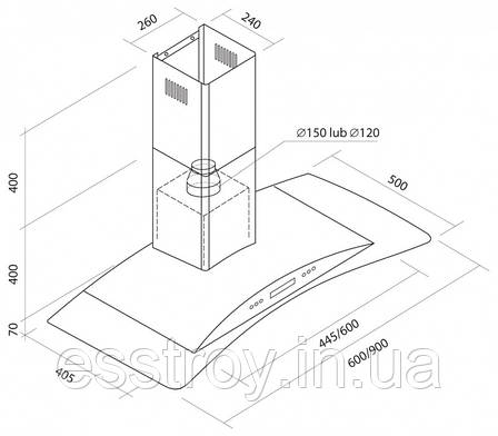 OK-3 Cristal Glass TF/600 мм, фото 1
