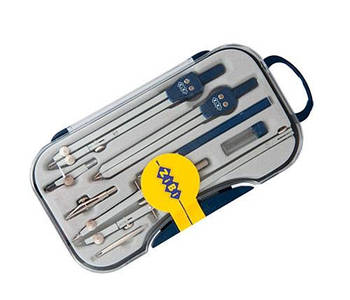 Готовальня 9 пред. ZiBi College 5314CL-03 т.Синя