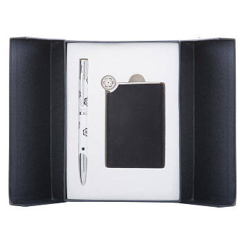 Ручки набір LANGRES Nature 1шт.+дзеркало чорний LS.122035-01