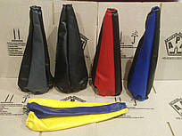 Чохол лаштунки на ВАЗ 2101-07 "жовто-блакитний" (кожзам.)