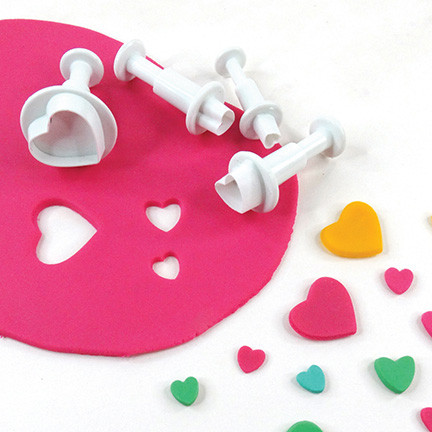Набір Плунжер Сердечка 4 шт., фото 1