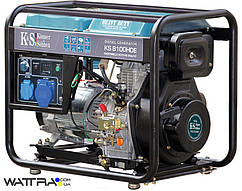 Генератор дизельний (6,5 кВт) Konner & Sohnen KS 8100 HDE