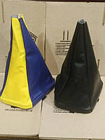 Чохол на кулісу ВАЗ 2115 "жовто-блакитний" (кожзам.) з рамкою