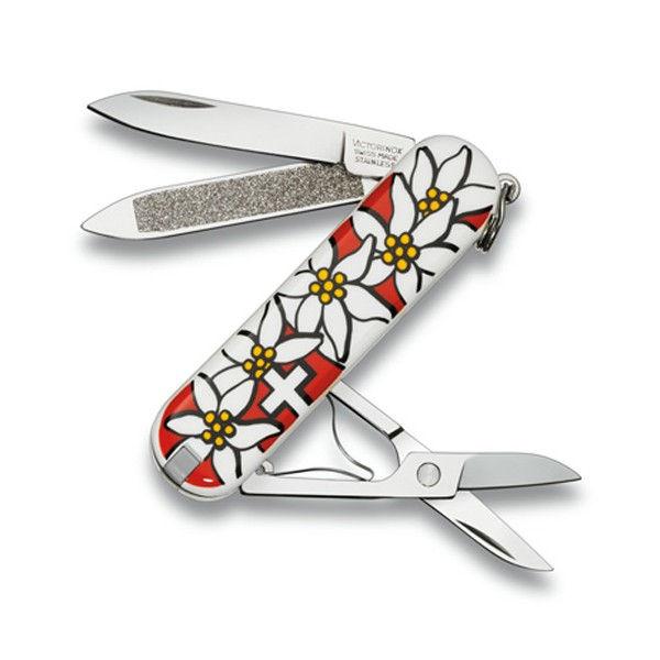 Victorinox Classic 58 мм 7 предметів Edelweiss + ножн. Vx06203.840