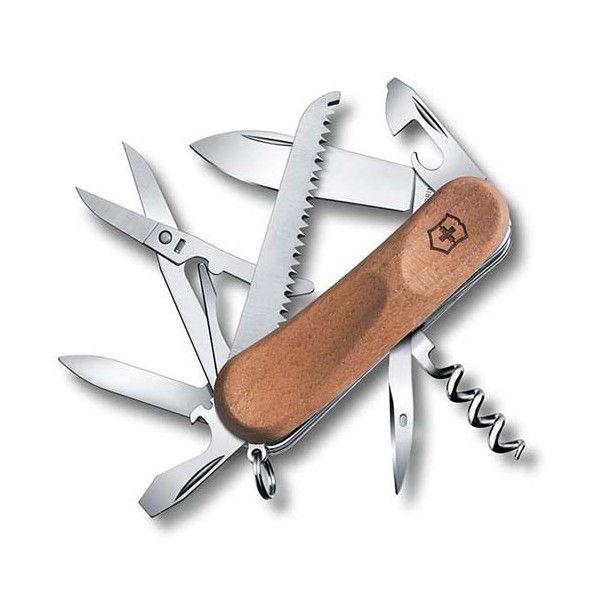 Victorinox Evowood 17 85мм 13предметов дерево + штоп + ножиці + пила Vx23911.63