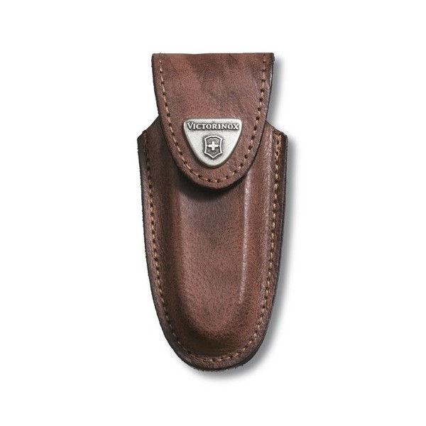 Victorinox Чохол на пояс шкіра коричневий на липучці (84-91 мм) 2-4 шари Vx40533